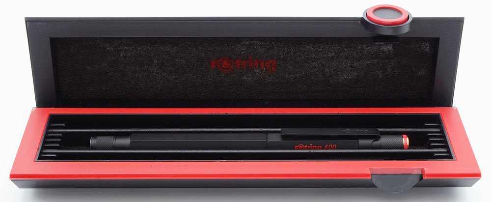 rotring 600G 万年筆 黒　Fニブ　箱無し Rotring 600 Gold Fountain Pen - 2nd Gen, Matte Black w Gold